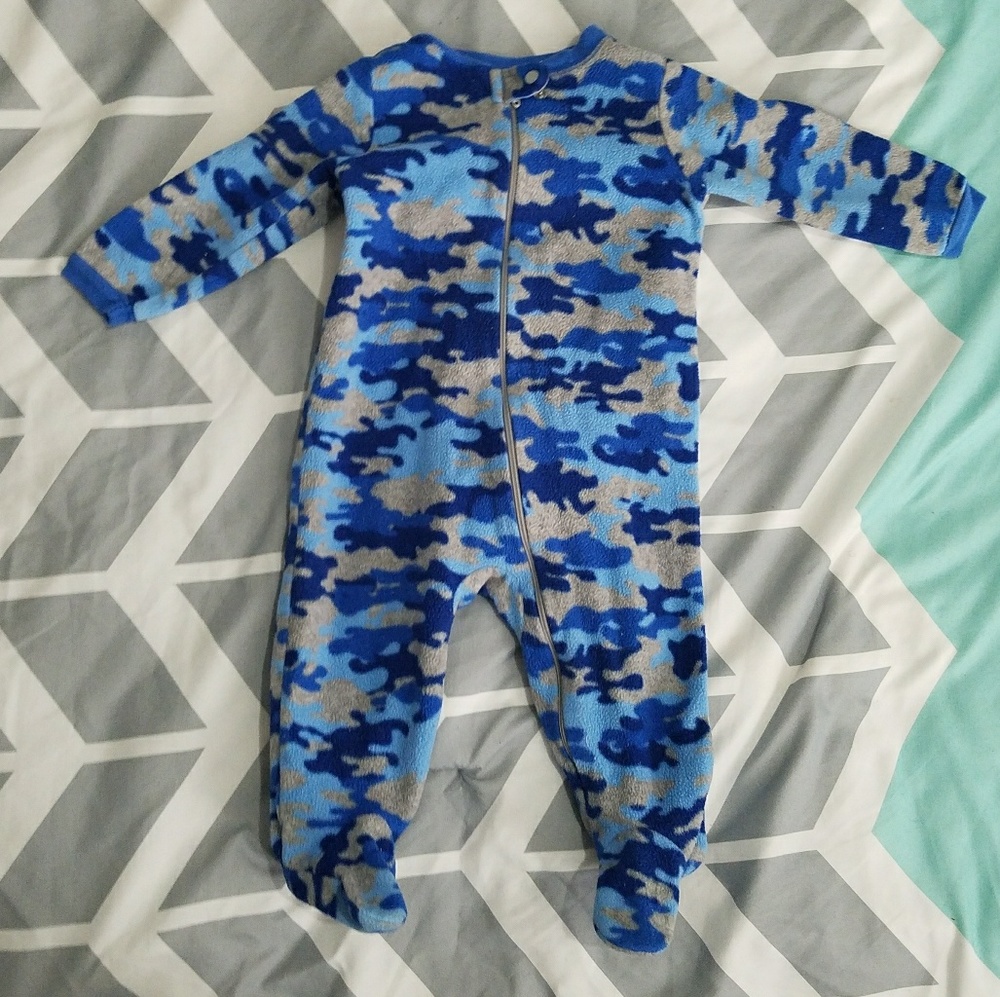 GARANIMALS BLUE CAMO PRINT SLEEPER